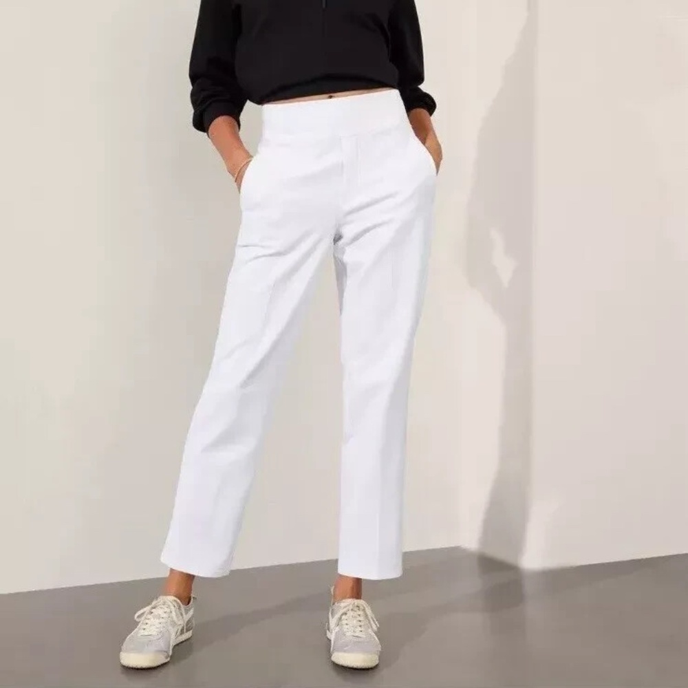 NWT Athleta Endless Pant // White